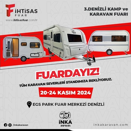 3. Denizli Kamp ve Karavan Fuarı 